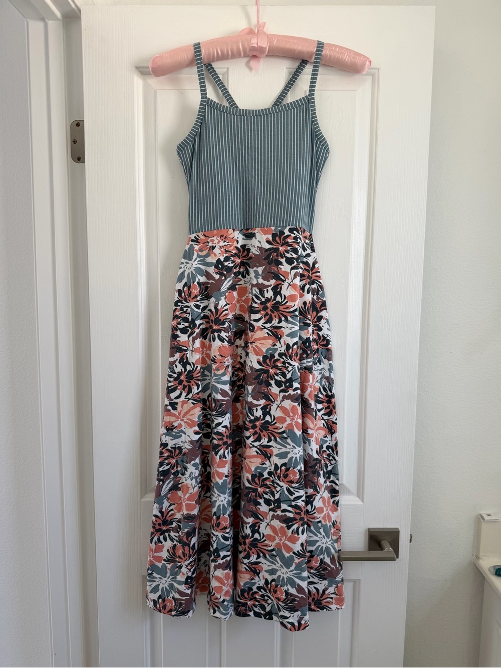 NWOT PACT Fit & Flare Midi Dress XS - Picture 4 of 13